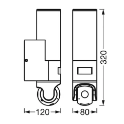 LEDVANCE SMART+ WiFi Outdoor Wall Camera Control