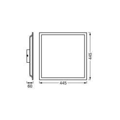 LEDVANCE SMART+ WiFi Planon Magic LED RGBW 45x45cm