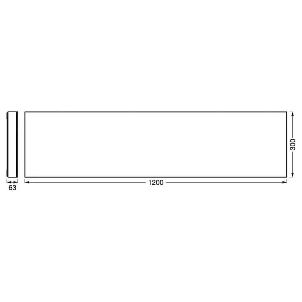 LEDVANCE SMART+ WiFi Planon FL Sparkle 120x30 cm