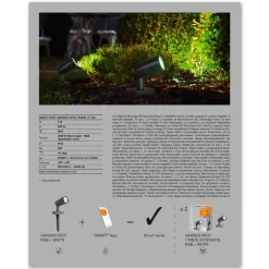 LEDVANCE SMART+ WiFi Tuinspot 1 basis