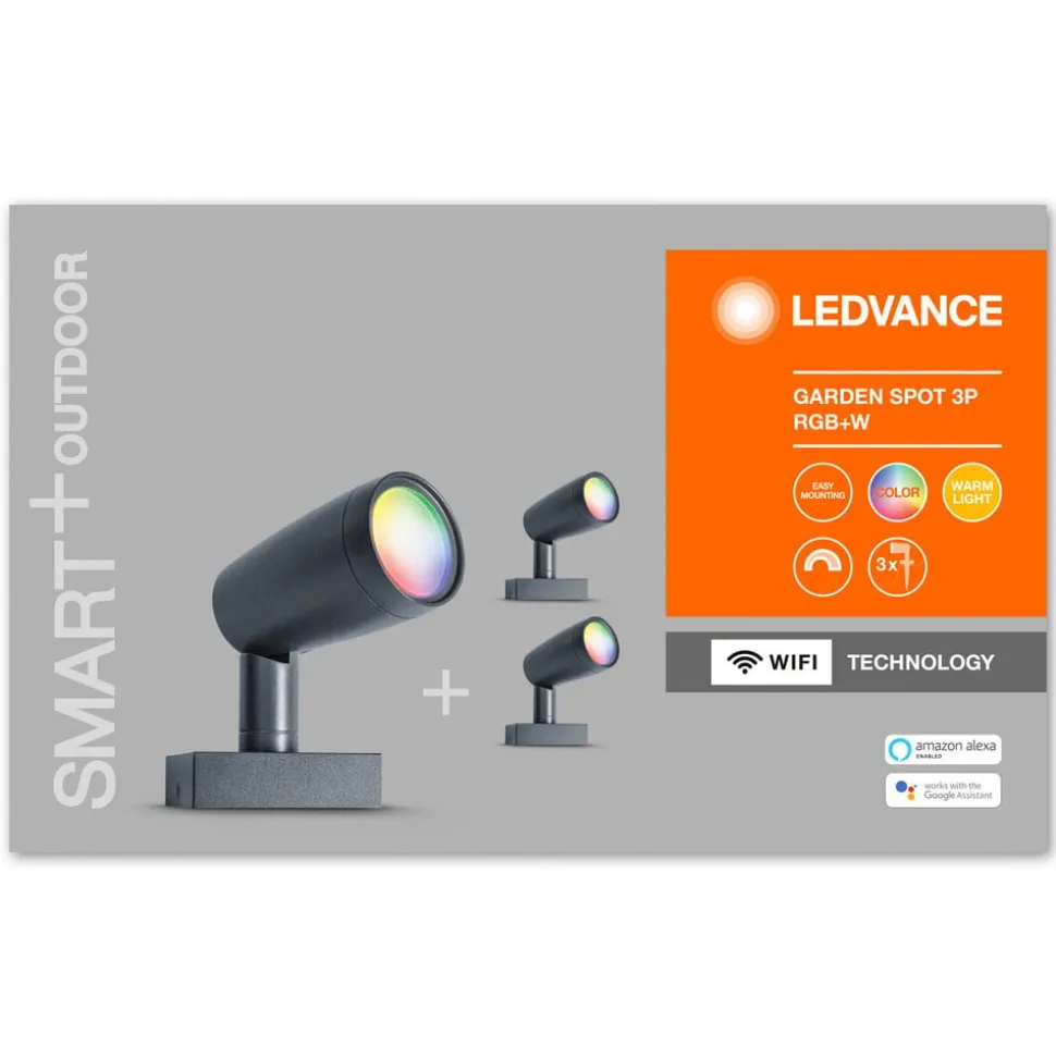 LEDVANCE SMART+ WiFi Tuinspot 3-delige set