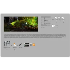LEDVANCE SMART+ WiFi Tuinspot 3-delige set