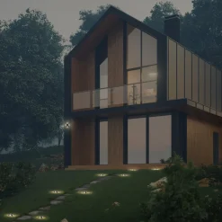 LEDVANCE Solar grondspies lamp Endura Style Utili, hoekig