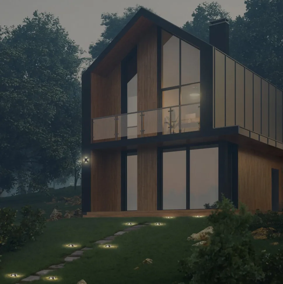 LEDVANCE Solar grondspies lamp Endura Style Utili, hoekig