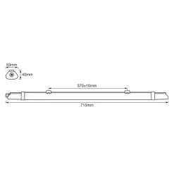 LEDVANCE SubMarine SLIM Value LED lamp 71,5 cm