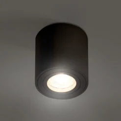 LEDVANCE Surface Round plafondspot GU10 zwart