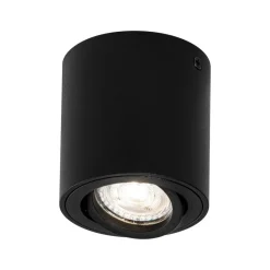 LEDVANCE Surface Round plafondspot GU10 zwart