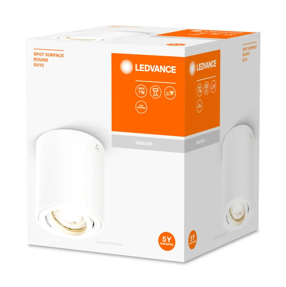 LEDVANCE Surface Round plafondspot GU10 wit