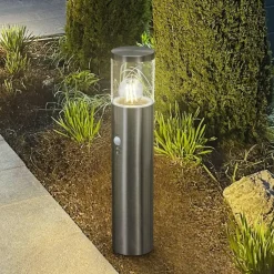 LEDVANCE Tuinpadverlichting Classic Ebro, roestvrij staal, sensor