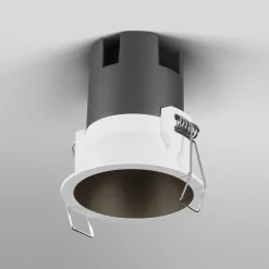 LEDVANCE Twist inbouwspot Ø7cm 840 wit/zwart