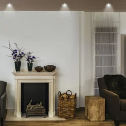 LEDVANCE Twist inbouwspot Ø7cm 840 wit/zwart