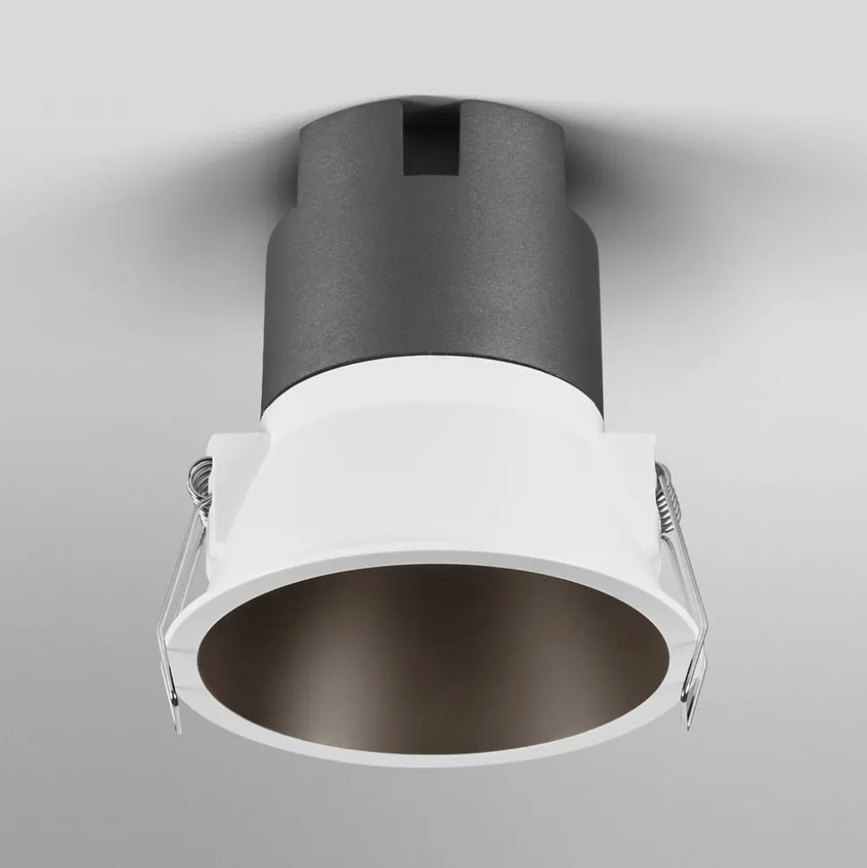 LEDVANCE Twist inbouwspot Ø9,3cm 830 wit/zwart