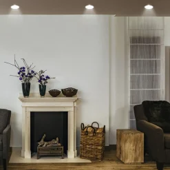 LEDVANCE Twist LED inbouwspot Ø9,3cm 840 wit/wit