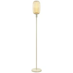 LEDVANCE vloerlamp Decor Stick E27, hoogte 146cm, beige