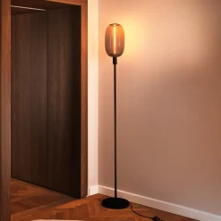 LEDVANCE vloerlamp Decor Stick E27, hoogte 146cm, donkergrijs