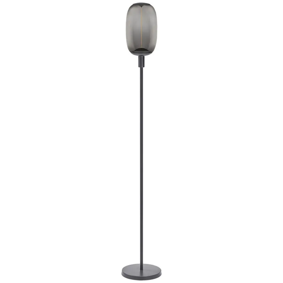 LEDVANCE vloerlamp Decor Stick E27, hoogte 146cm, donkergrijs