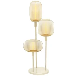 LEDVANCE vloerlamp Decor Stick 3-lamps. Hoogte 78cm, beige