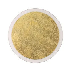 LED-wandlamp Moon Ø 40 cm, goud