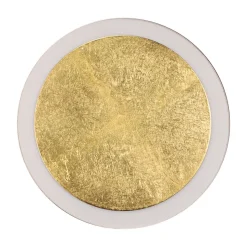 LED-wandlamp Moon Ø 30 cm, goud