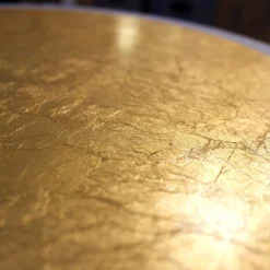 LED-wandlamp Moon Ø 30 cm, goud