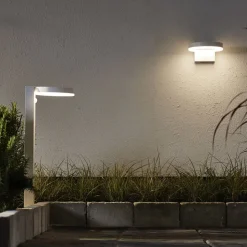 LED-wandsolarlamp Vidi met bewegingsmelder