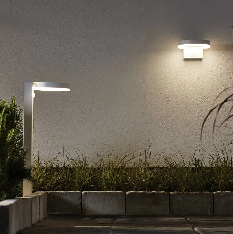 LED-wandsolarlamp Vidi met bewegingsmelder