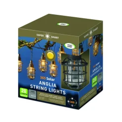 LED-zonnelichtketting Anglia 365, 10-lamps, IP44