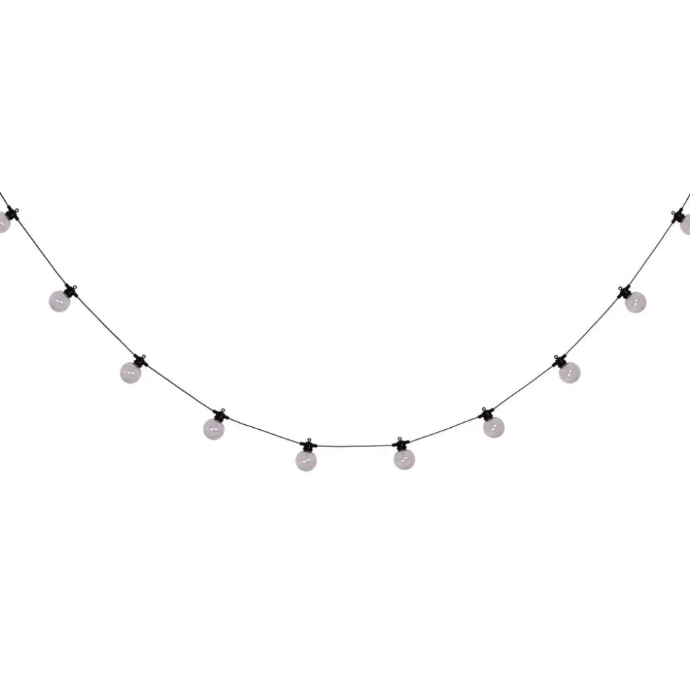 LED-zonnelichtketting CADENA, RGB, zwart, 10-lamps, 10 m