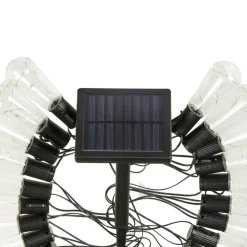 LED-zonnelichtketting DecoBulb, 40-vls., transparant, IP44