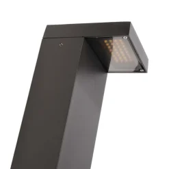 Lerna LED tuinpadverlichting, hoogte 100 cm, CCT, grijs, stopcontacten