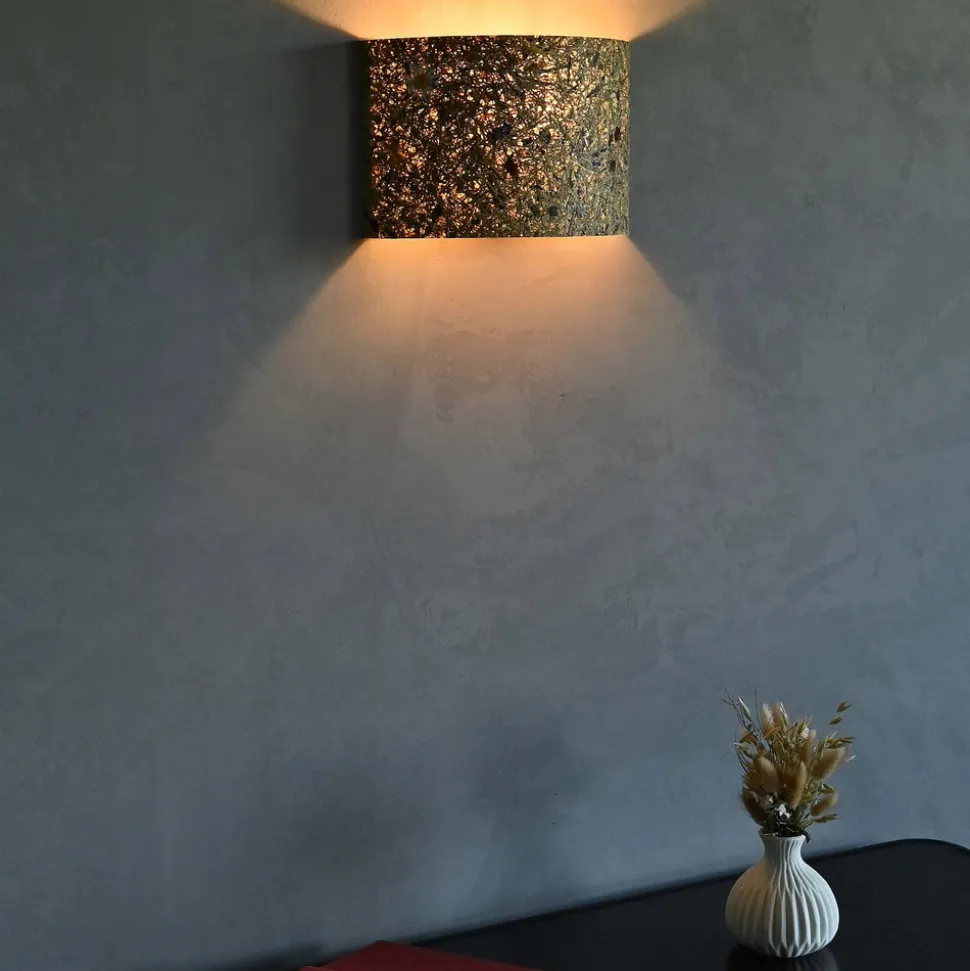 LeuchtNatur Cortex wandlamp alpenweide