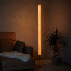 LeuchtNatur Gracia, met staaf, noten voet zwart