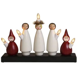 Leuke kandelaar Luciakor, 5-lichts