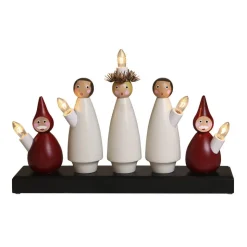 Leuke kandelaar Luciakor, 5-lichts