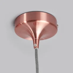 Levendige hanglamp, Ø 26 cm, roze metallic