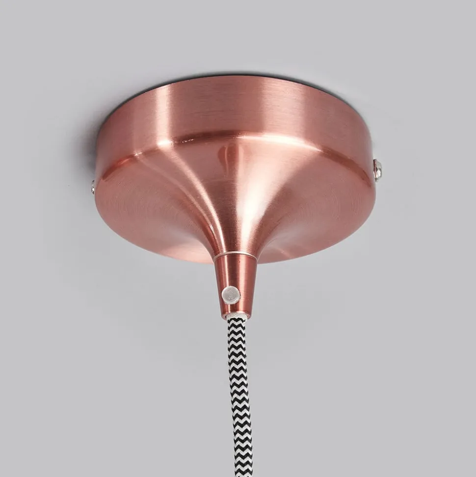 Levendige hanglamp, Ø 26 cm, roze metallic