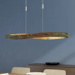 Lian LED hanglamp met geoxideerd oppervlak