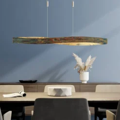 Lian LED hanglamp met geoxideerd oppervlak