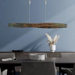Lian LED hanglamp met geoxideerd oppervlak