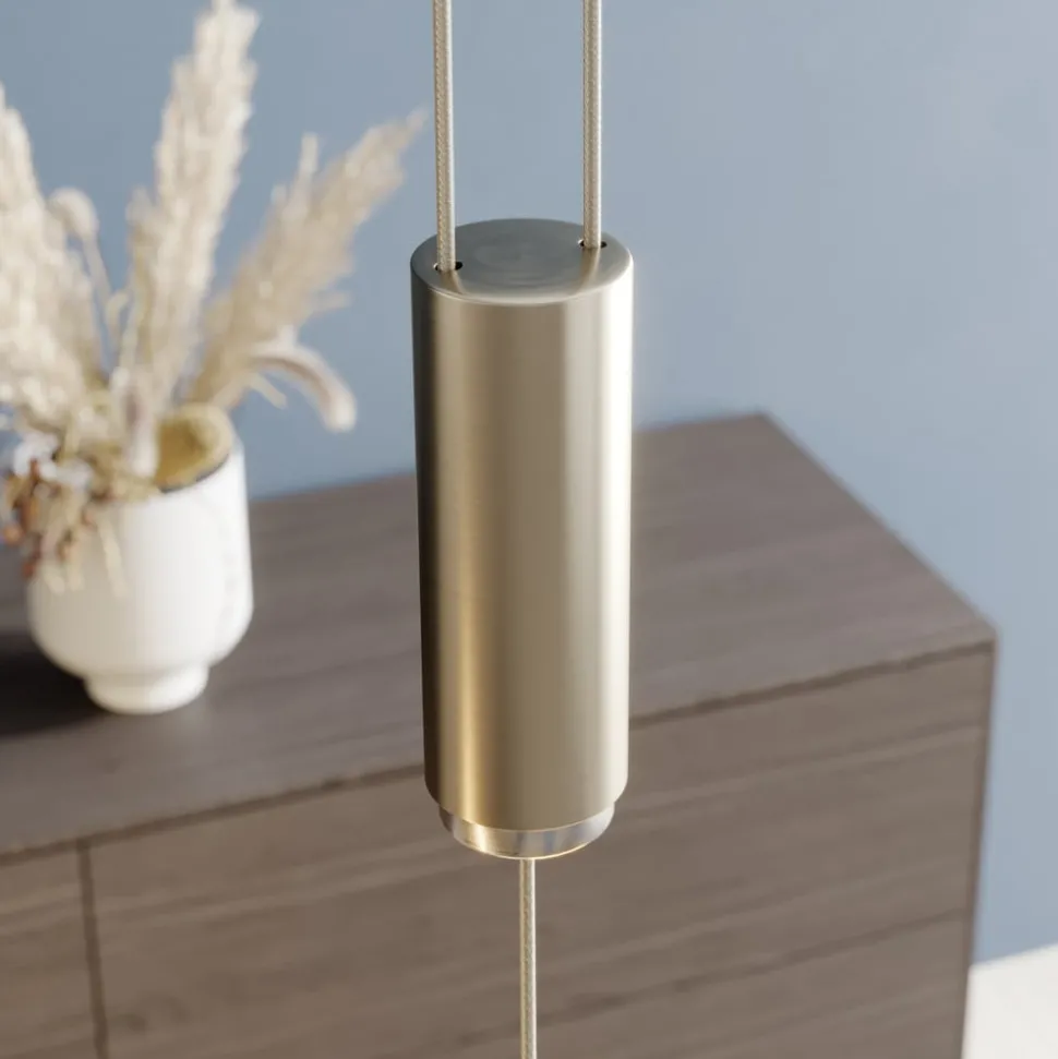 Lian LED hanglamp met geoxideerd oppervlak