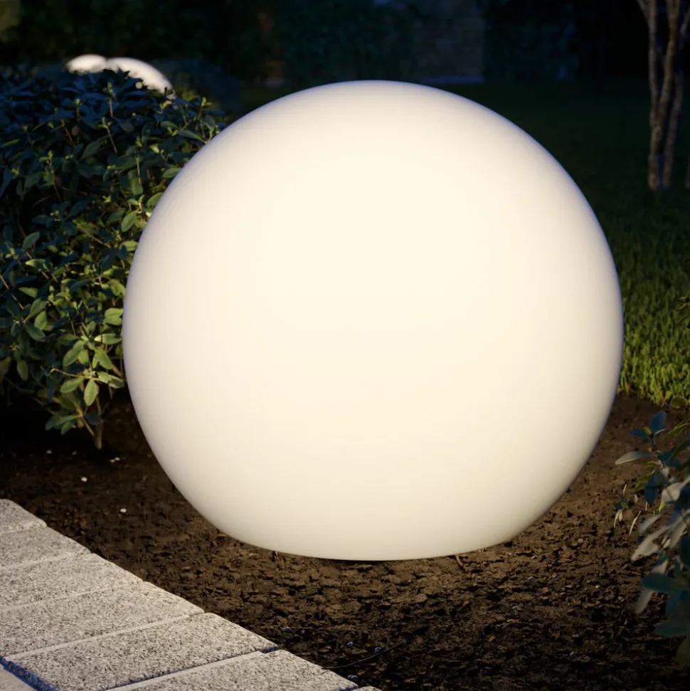 Lichtbol Cumulus L voor in de tuin, Ø 60 cm