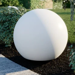 Lichtbol Cumulus L voor in de tuin, Ø 60 cm