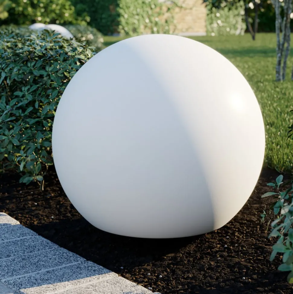 Lichtbol Cumulus L voor in de tuin, Ø 60 cm