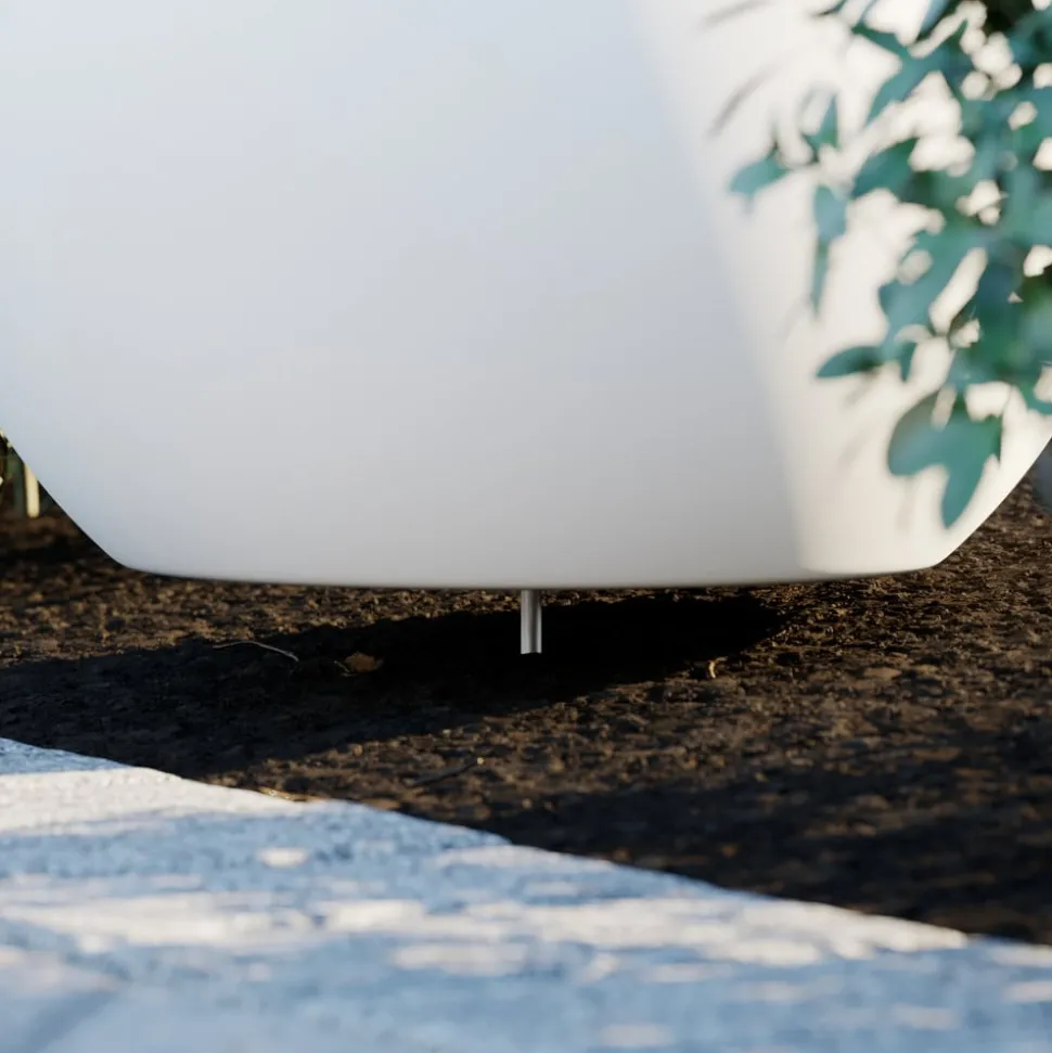 Lichtbol Cumulus L voor in de tuin, Ø 60 cm