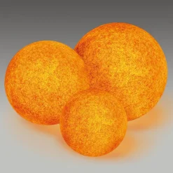 Lichtgevende decoratiebol Mundan, 30cm terracotta