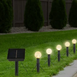 Lichtketting 36352-20 solar RGBW, IP44, 20-lamps