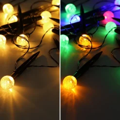 Lichtketting 36352-20 solar RGBW, IP44, 20-lamps