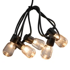 Lichtketting bier tuin 40 druppels helder amber