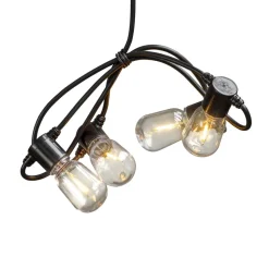 Lichtketting bier tuin 40 druppels helder amber