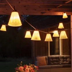 Lichtketting Biergarten uitbreiding kappen geel